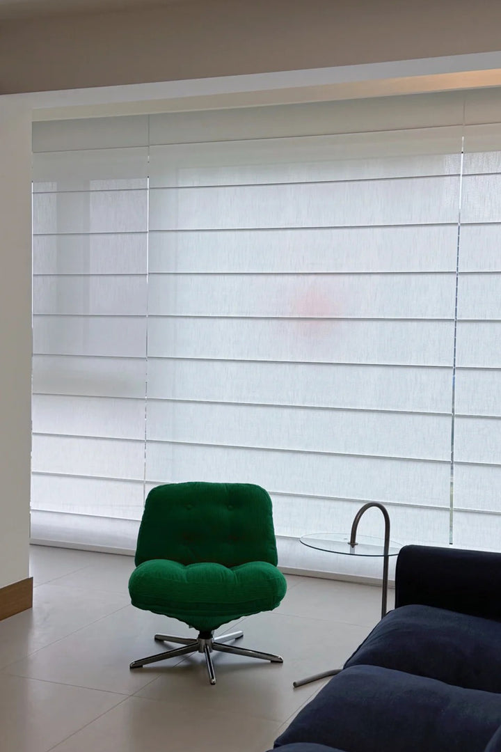 Stylish Half Blackout Roman Drapes for Contemporary Living Spaces