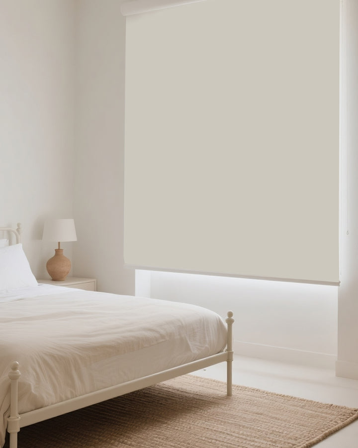 Luxury Double-Sided Waterproof Roller Shade - 100% Moisture Proof Blackout Shades - PE Coated Both Sides