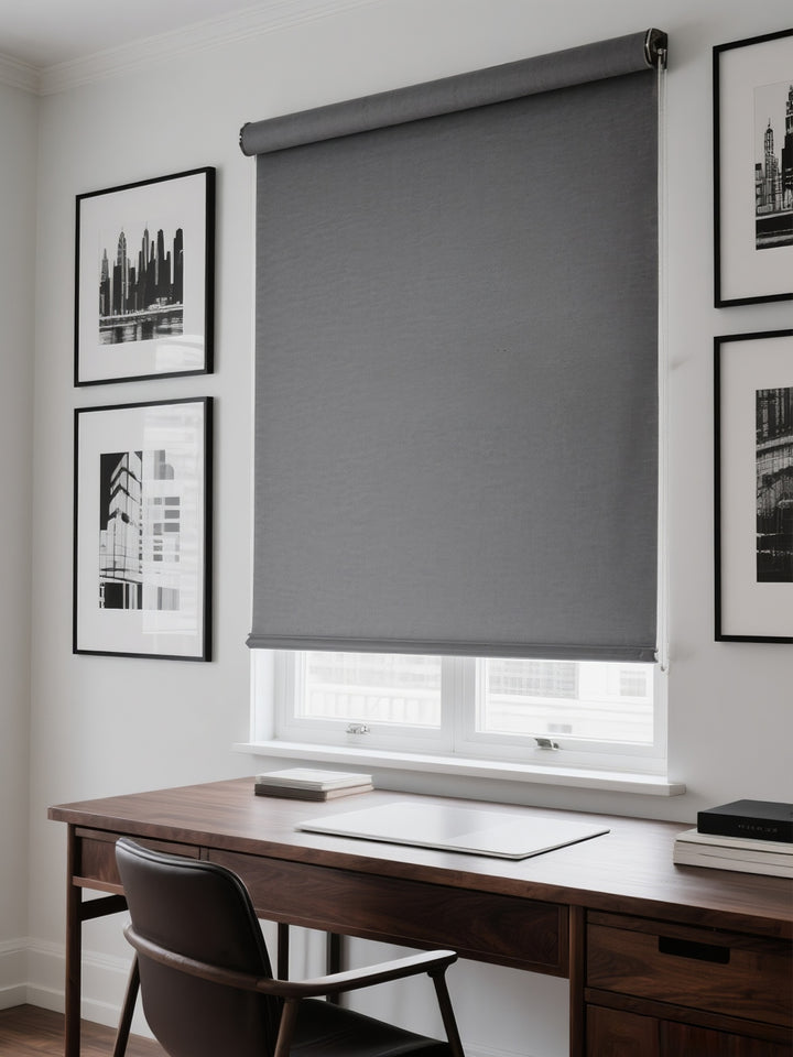 RoyalGuard Absolute Blackout Moisture-Proof Fire-Resistant Premium Roller Shade