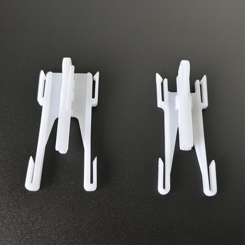Butterfly Drapery Hooks(Dense Weave & Height-Adjustable Fixing Hooks)