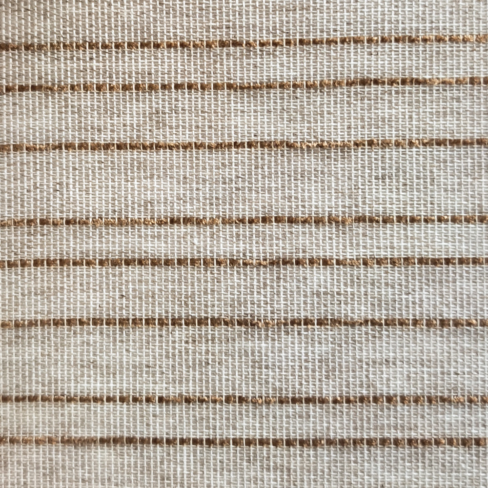 Striped Light Coffee|Roman curtain fabric sample|249M26