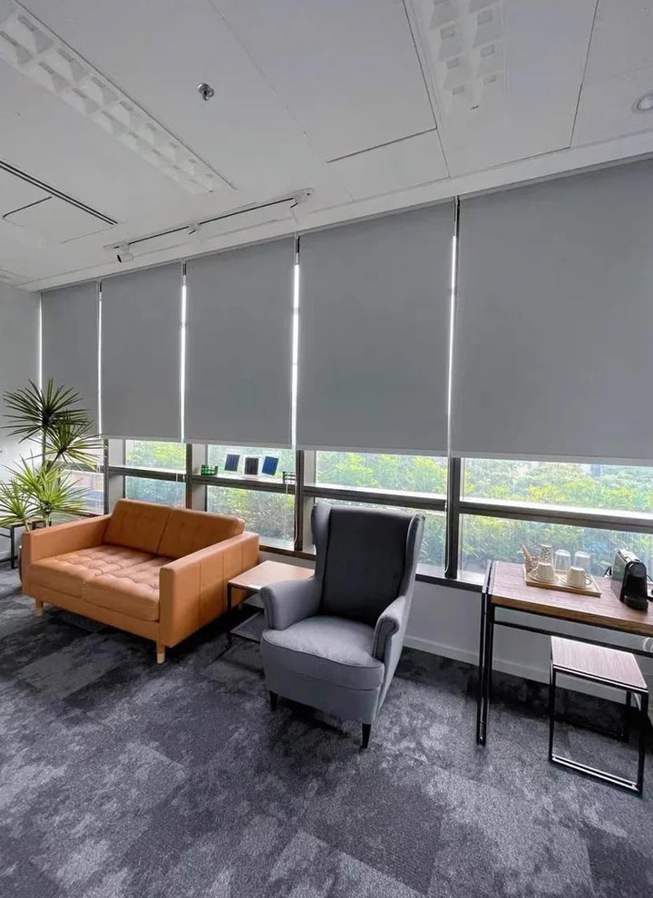RoyalGuard Absolute Blackout Moisture-Proof Fire-Resistant Premium Roller Shade
