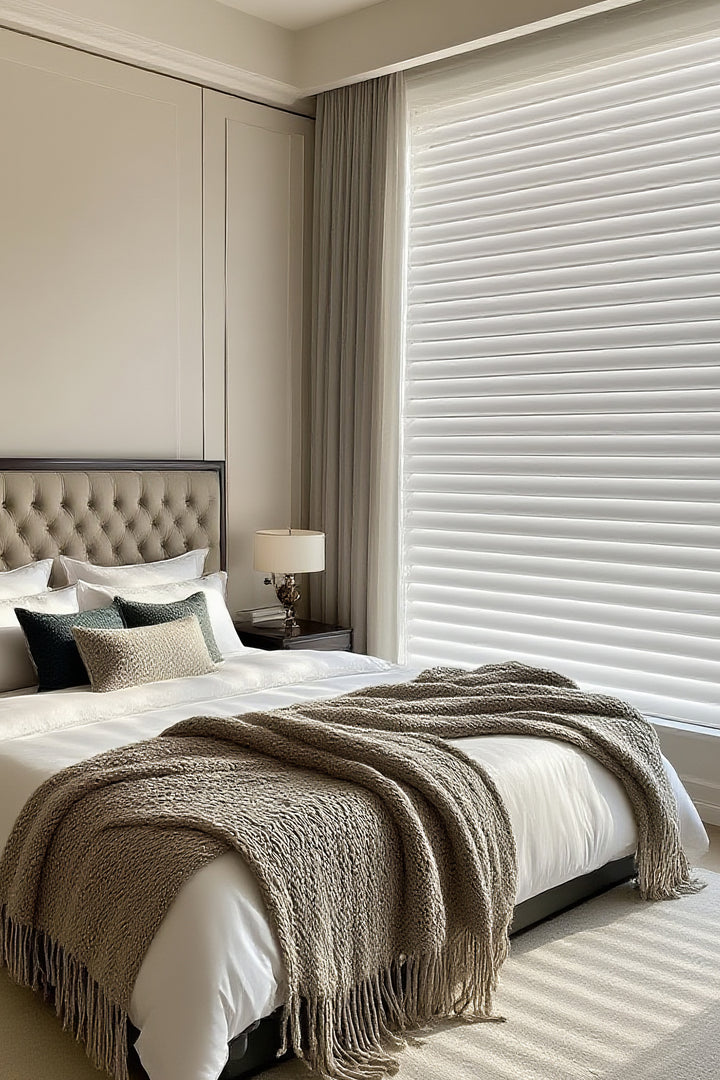 Premium Textured Roller Window Blind for Modern Living Spaces