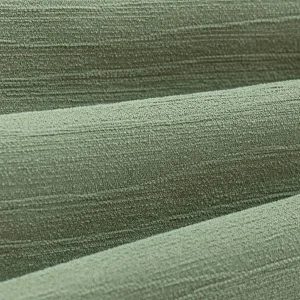 Vanilla Green|Chenille curtain fabric sample|Bark-11