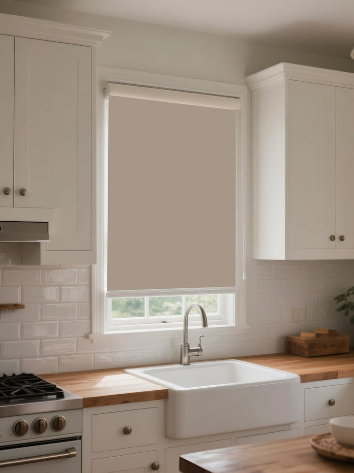 RoyalGuard Absolute Blackout Moisture-Proof Fire-Resistant Premium Roller Shade