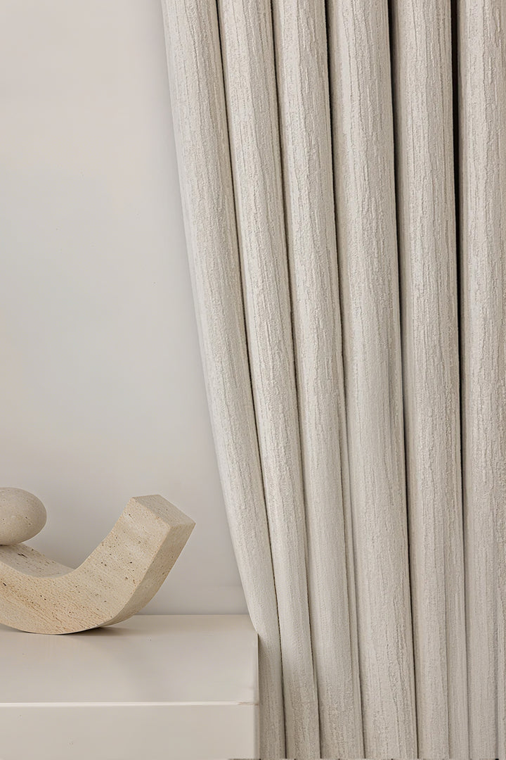 Chenille Textured Blackout Curtains for Bedroom