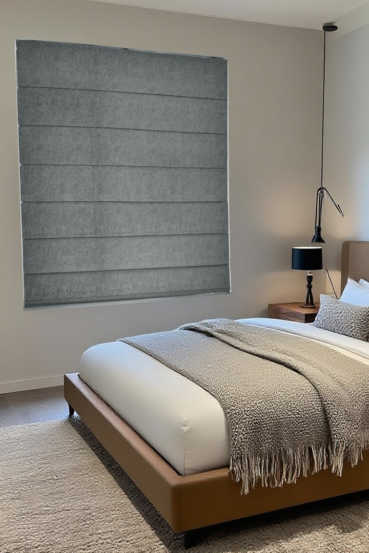 Perfect Darkness Drapery Art-Ultimate Blackout Roman Shades