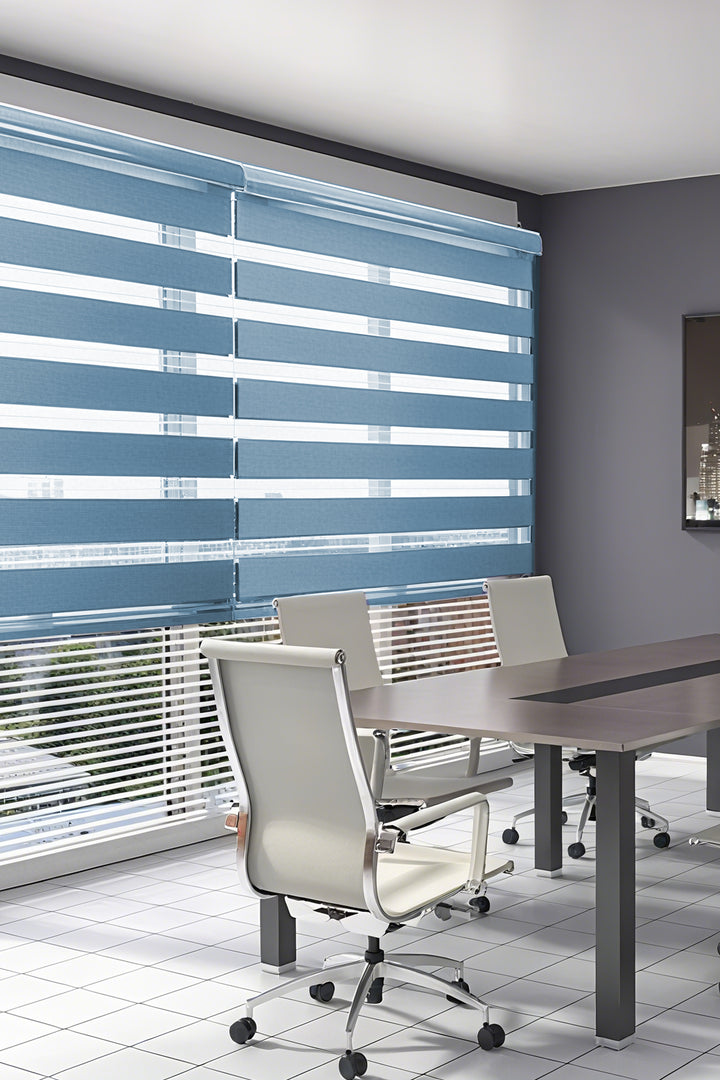 Stylish Water-Resistant Blackout Zebra Curtain,100% Blackout