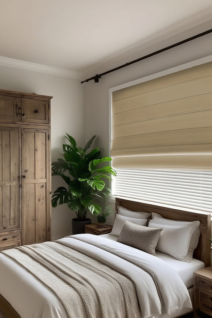 Perfect Darkness Drapery Art-Ultimate Blackout Roman Shades