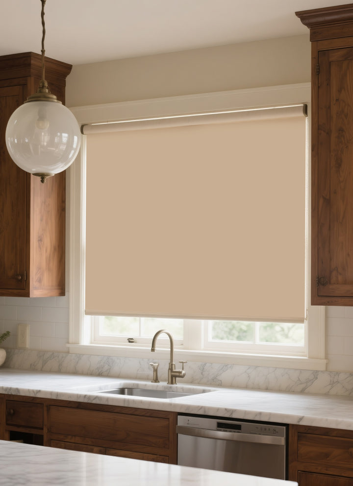 Luxury Textured Waterproof Shade - Looks Like Linen - Perfect for Hotels & Condos