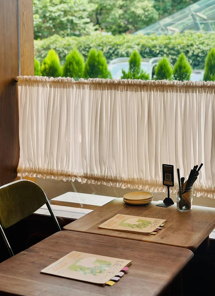 French Sheer Drapes Sheer Curtain for Living Room