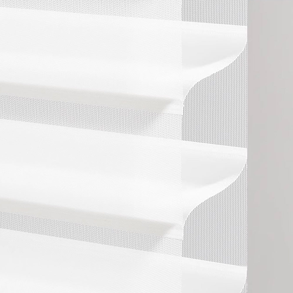 White|Shangri-La curtain fabric sample|50A100-1