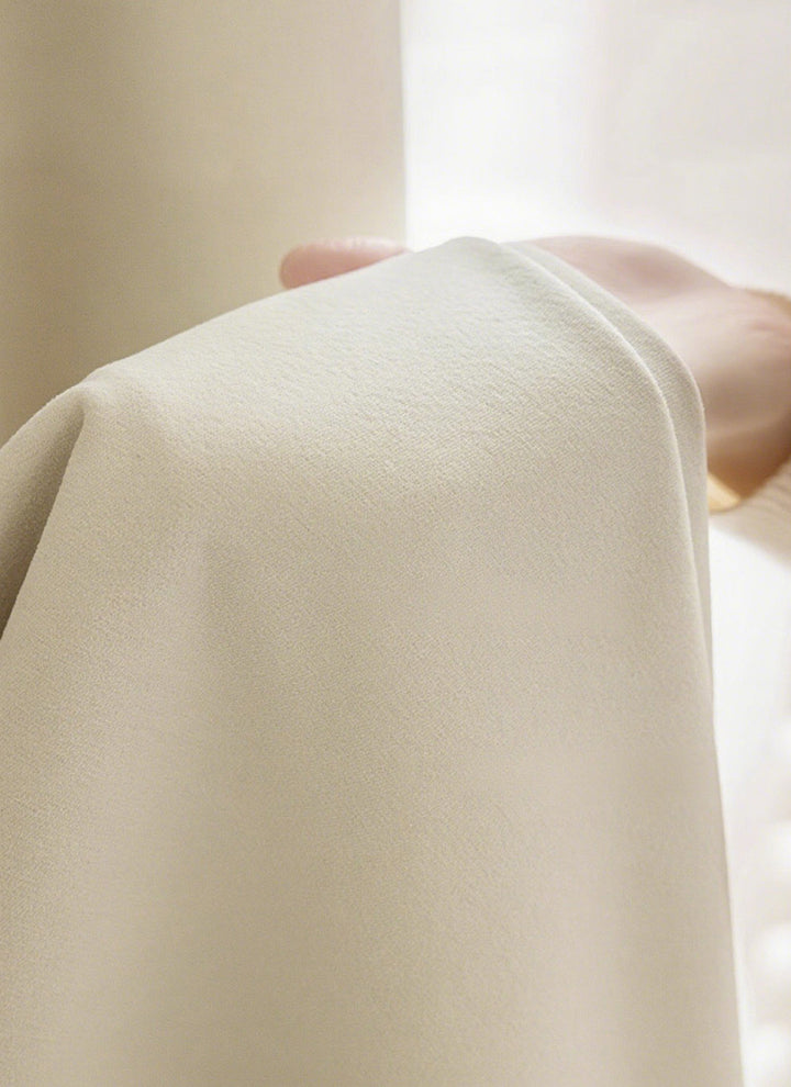 Luxury Blackout Curtains - Dual-Sided Design with Textured Jacquard Fabric