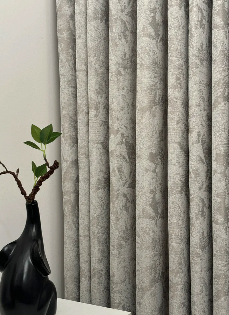 French Vintage Chenille Blackout Curtains