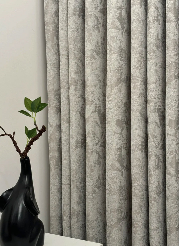 French Vintage Chenille Blackout Curtains