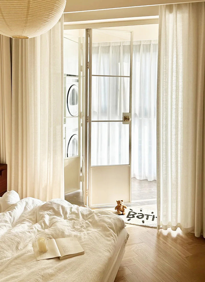 Dreamy Boho Sheer Drapes Sheer Curtains for Living Room
