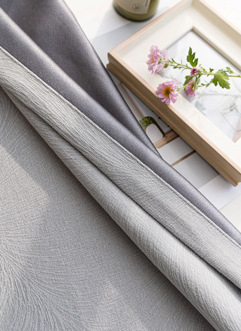Romantic Jacquard Chenille Blackout Curtains for Living Room