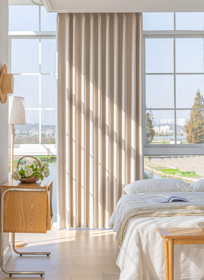 French Luxury Blackout Velvet Jacquard Curtains for Living Room