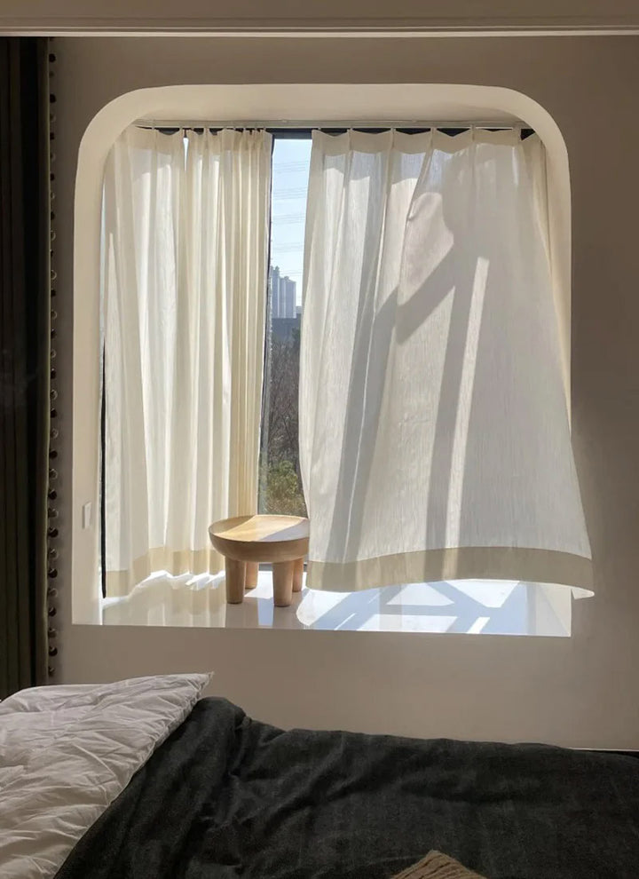 Luxury Linen Curtains - Thermal Insulated for Bedroom & Living Room