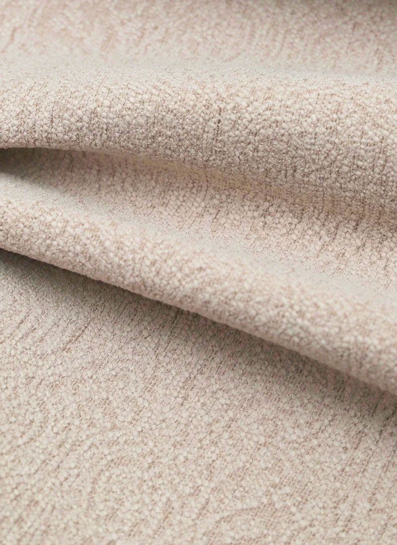 Elegant Tassel Drapes - Luxury Textured Blackout Curtains