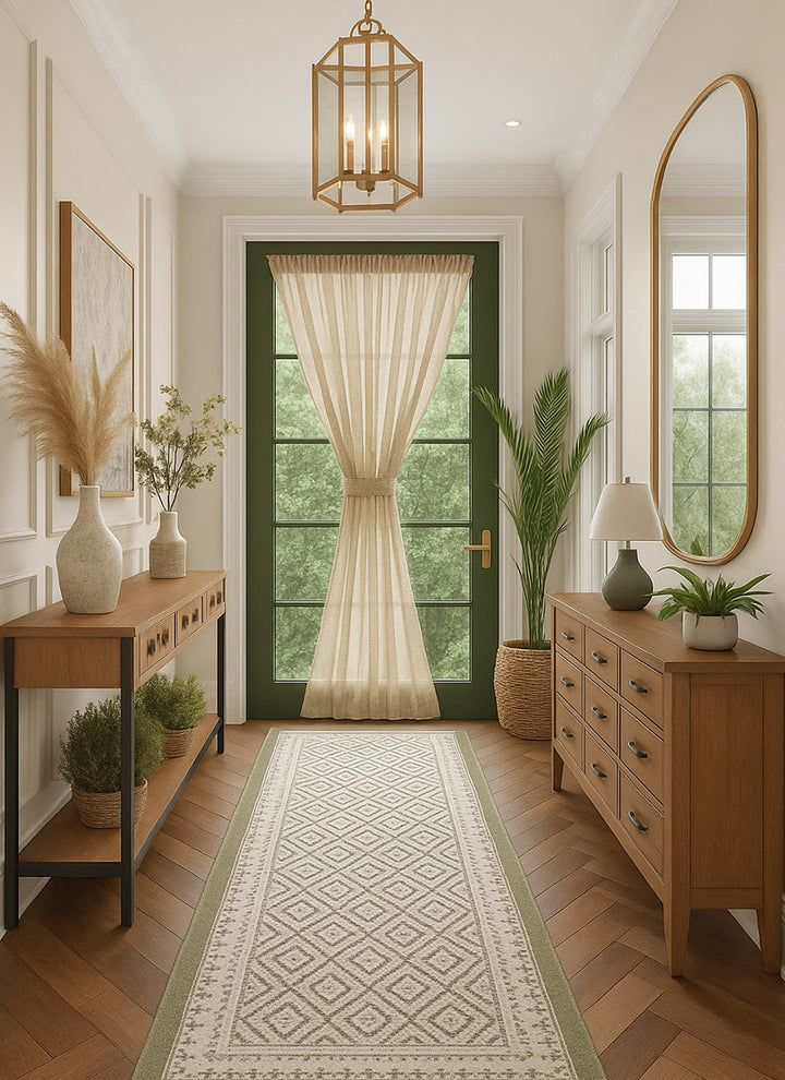 Linen Sidelight French Door Curtains