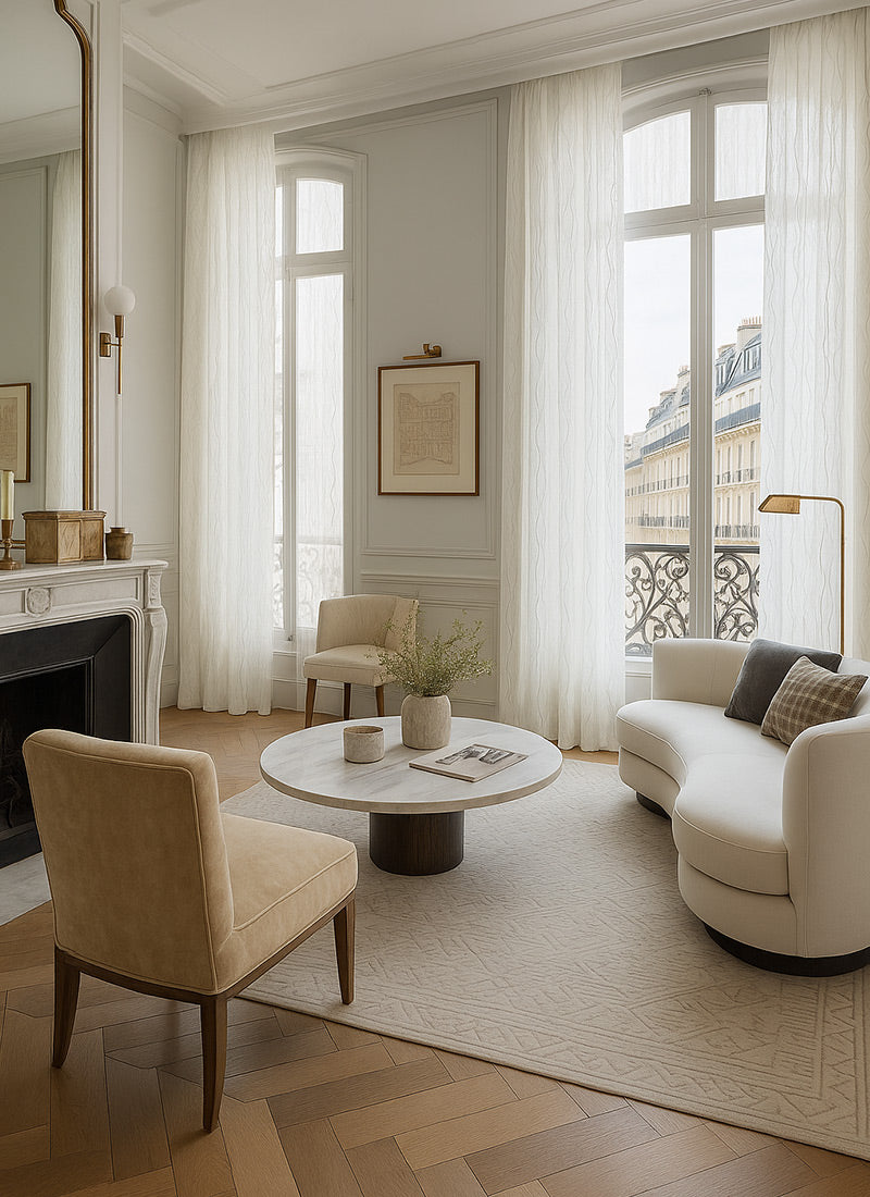 Dreamy Boho Sheer Drapes Sheer Curtains for Living Room
