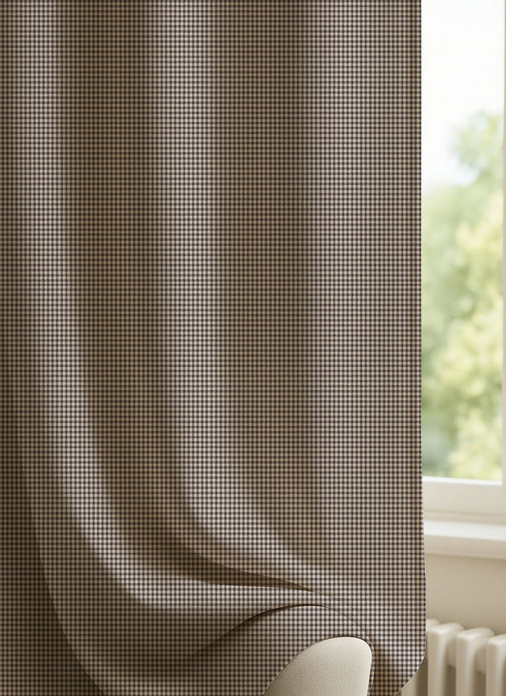 Organic Chenille Blackout Curtains - Breathable Luxury Privacy Curtains for Living Room