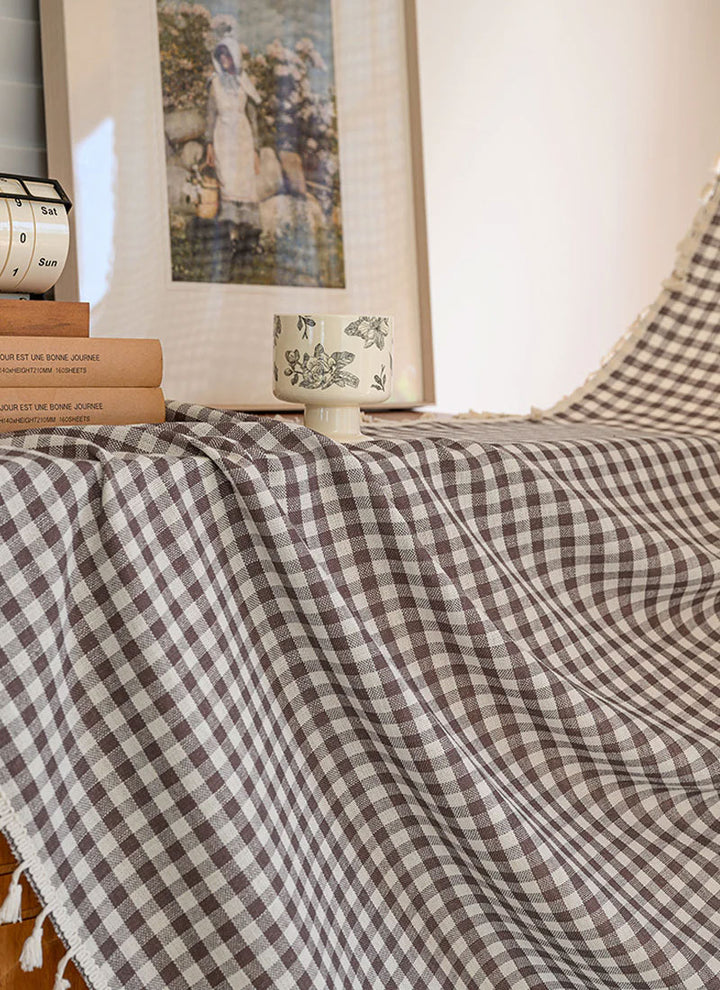 Organic Chenille Blackout Curtains - Breathable Luxury Privacy Curtains for Living Room