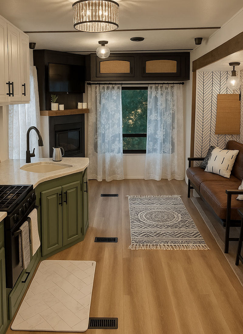 RV Curtains for Camper Windows——2 Panels Set