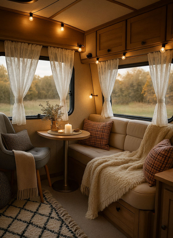 RV Curtains for Camper Windows——2 Panels Set