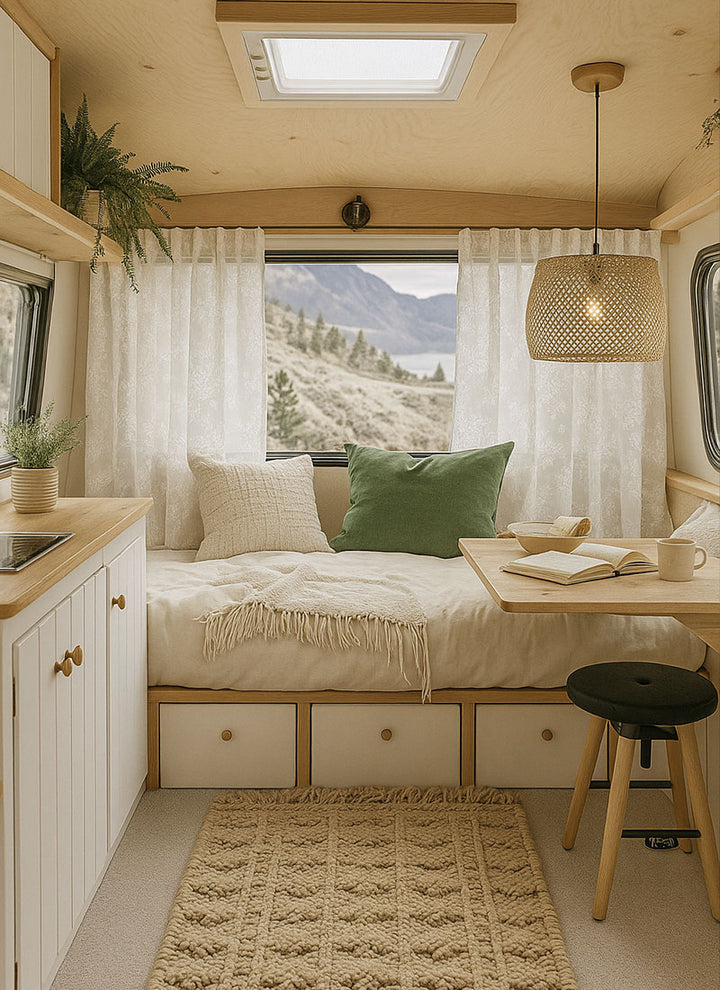 RV Curtains for Camper Windows——2 Panels Set