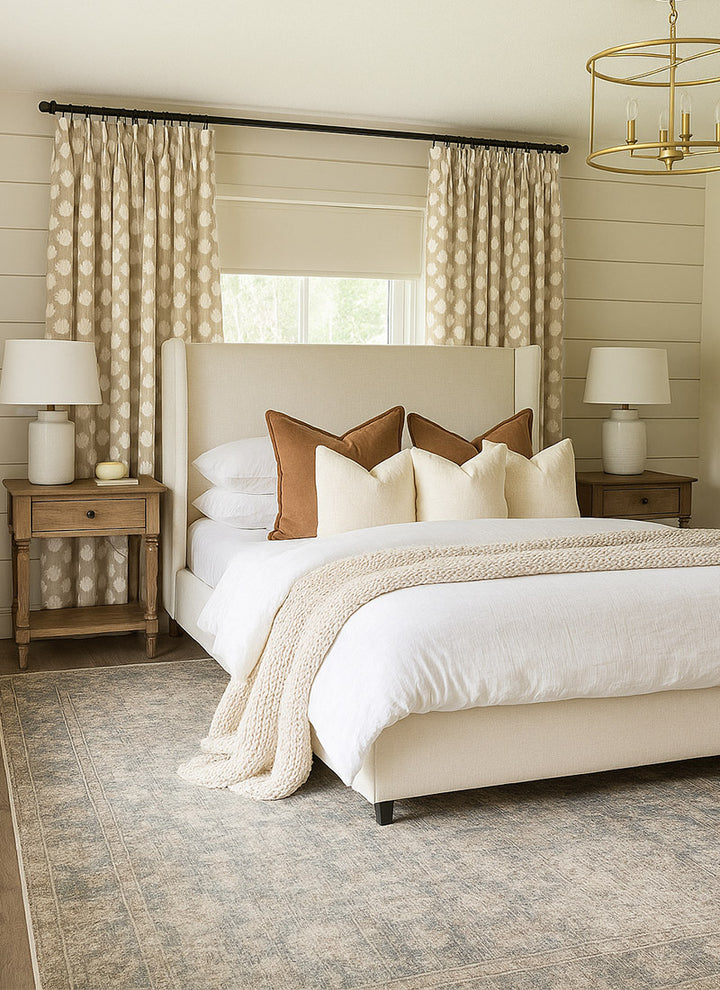 Wool Sheer Curtains for Living Room