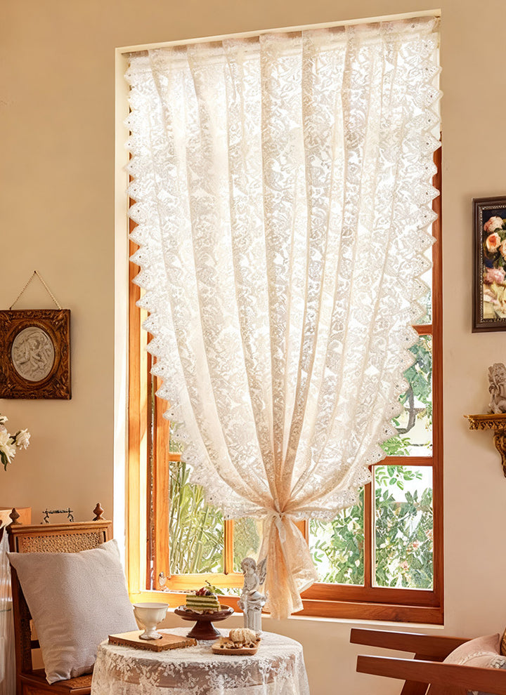 Antique French Lace Curtains