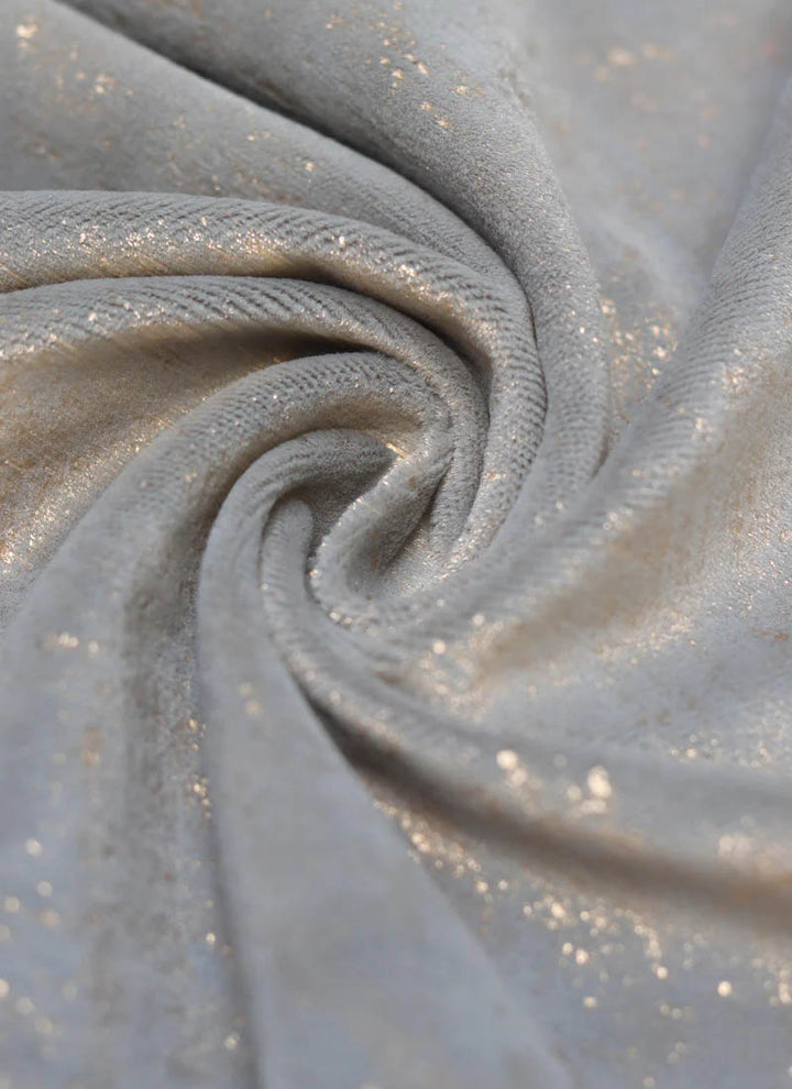 Luxury Shimmering Gold Velvet Curtains