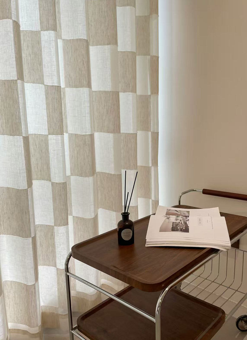 Luxury Square Sheer Curtains