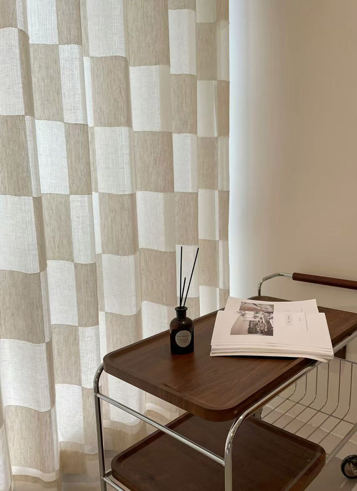 Luxury Square Sheer Curtains