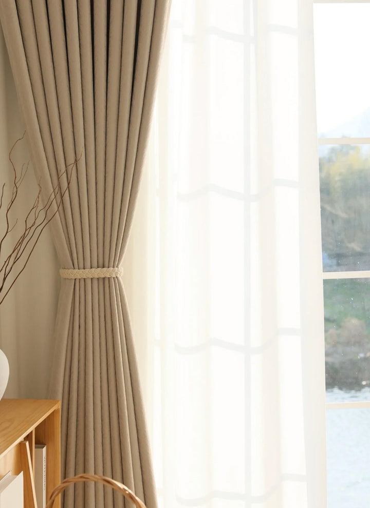 Blackout Chenille Curtains for Bedroom & Livingroom