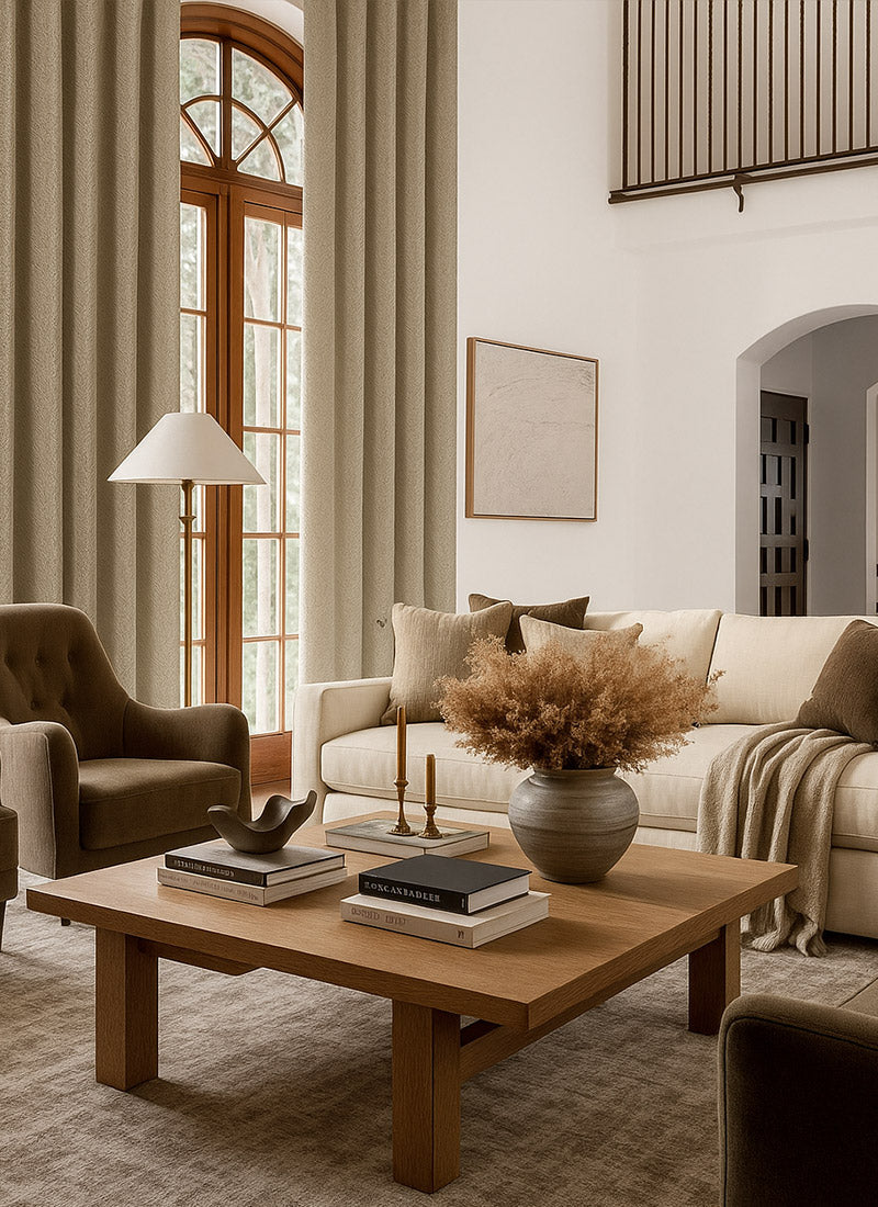 Blackout Chenille Curtains for Bedroom & Livingroom