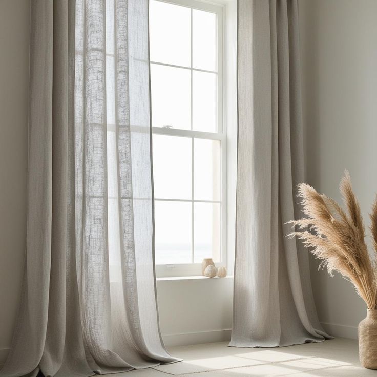 ceiling mount curtain track installation in modern home