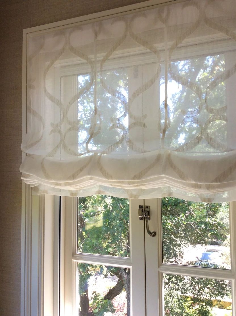 roller shades vs blinds side-by-side comparison in a modern living room