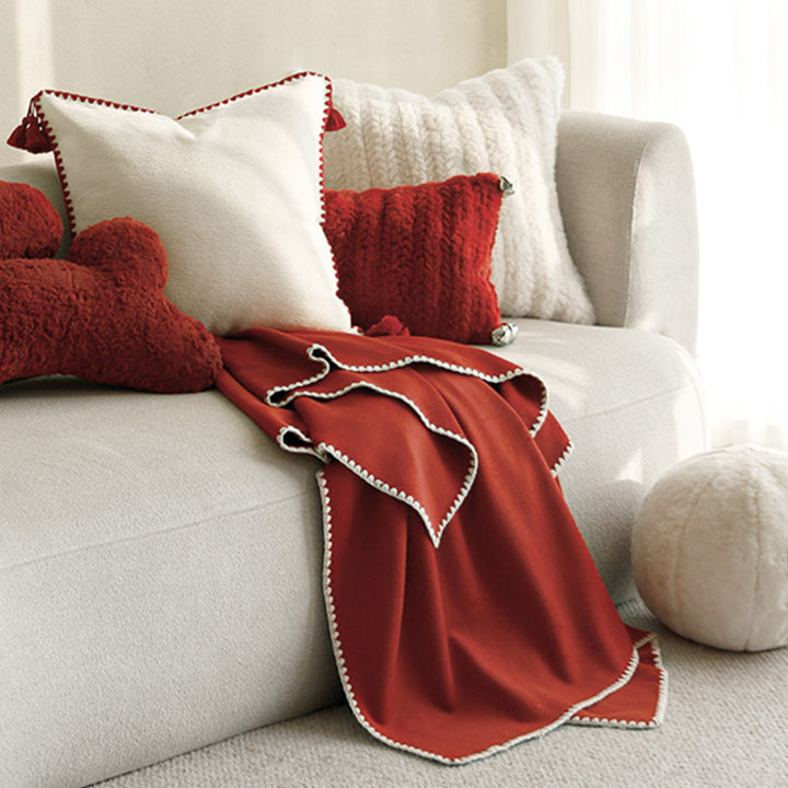 Red Couch Pillows