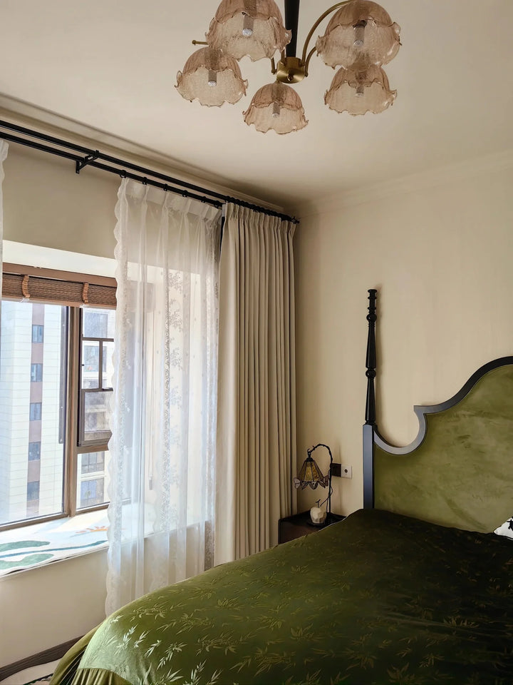 New High-grade Velvet Jacquard Chenille Curtains