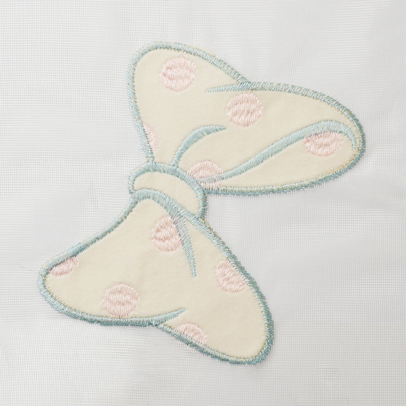 Bow｜Sheer curtain fabric sample｜TH018