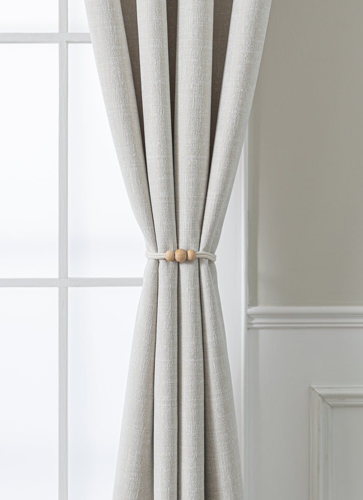 Linen 100% Blackout Curtains for Bedroom Full Light Blocking Curtains, Chenille Window Curtain for Living Room with Hooks(2 Panels, Anthracite Gray)