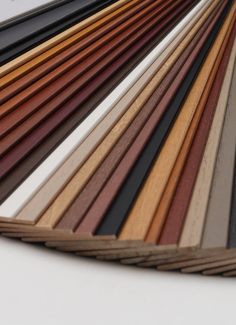 Woven wood roman shades