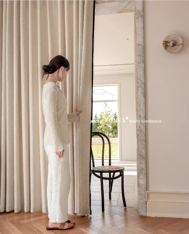 American medieval style—Half Summer Series yarn-dyed chenille curtains