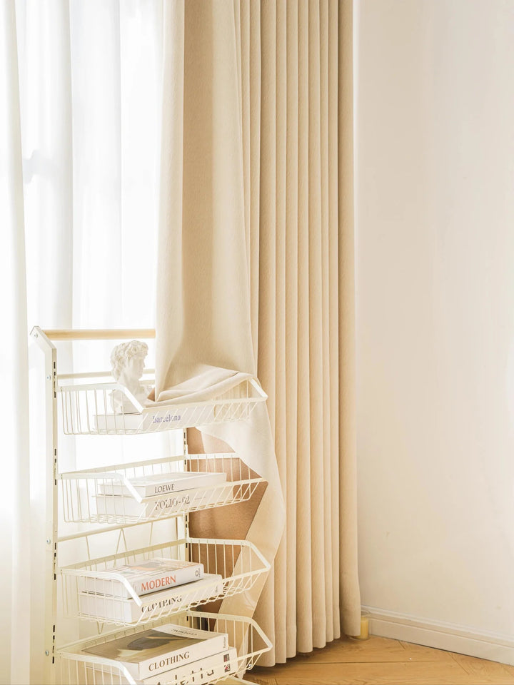Three-Dimensional Tree Texture, Warm And Soft Chenille Curtains