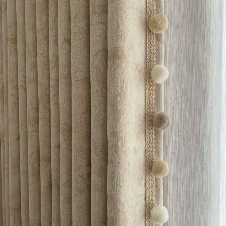 Snowball Curtain Lace - Three Colors