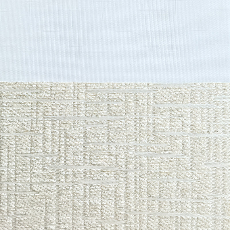 White｜Zebra curtain fabric sample｜19520A30-1