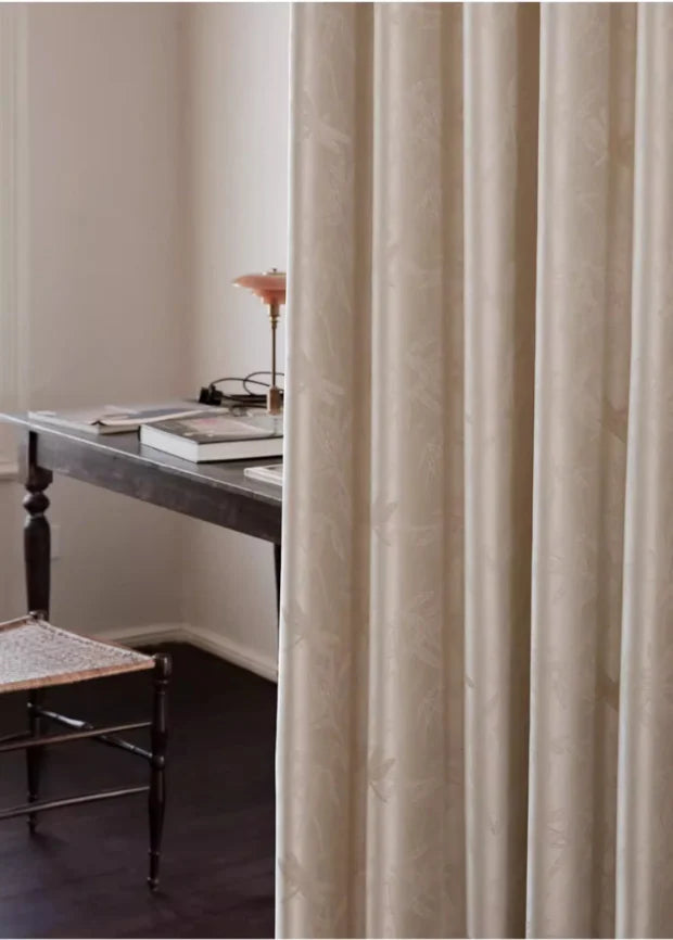 Medieval high-quality jacquard craft American Style curtains